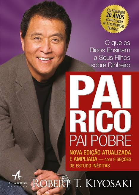 Dicas de leitura: pai rico pai pobre capa do livro